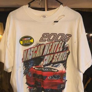 Custom distress 2006 NASCAR shirt